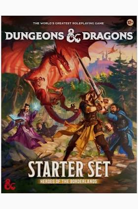 D&D Stater Set Heroes of the Borderlands 5e 2024 - for rent D&D Stater Set Heroes of the Borderlands 5e 2024 - for rent